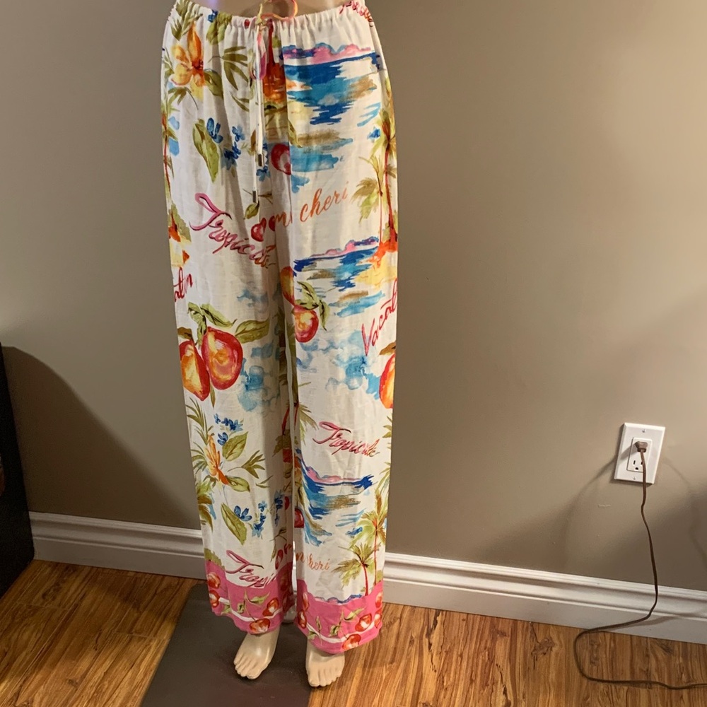 NWT LABEL OF LOVE Linen Blend Women's Pants small